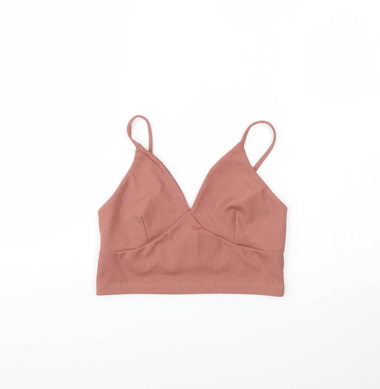 Primark Womens Brown   Cropped Tank Size S
