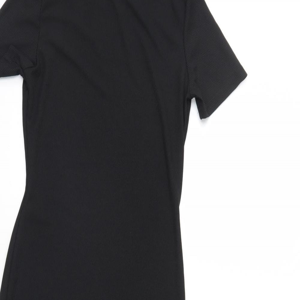 PRETTYLITTLETHING Womens Black   Bodycon  Size 8