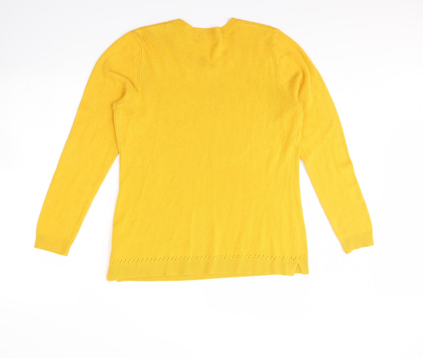 Papaya Womens Yellow   Pullover Jumper Size 16
