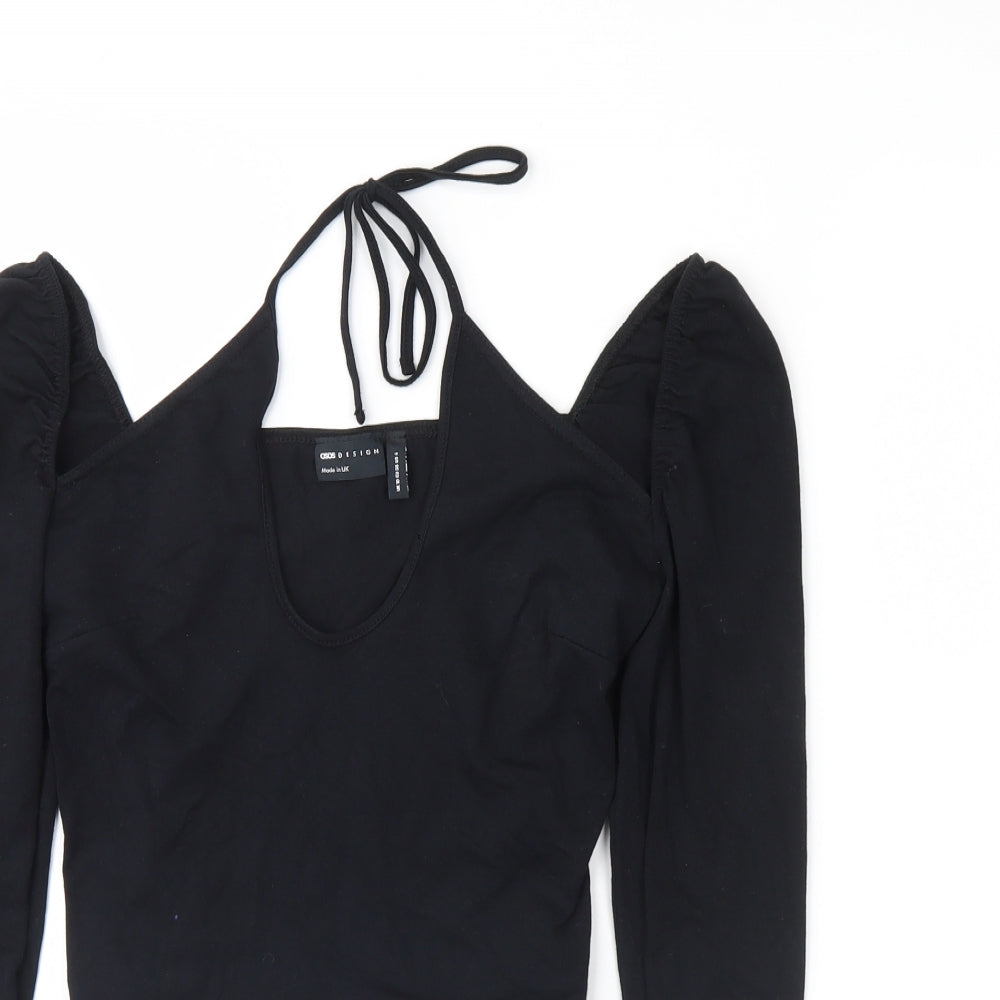 ASOS Womens Black   Basic Blouse Size 10