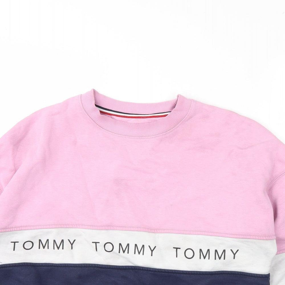 Tommy Hilfiger Womens Blue   Pullover Jumper Size M