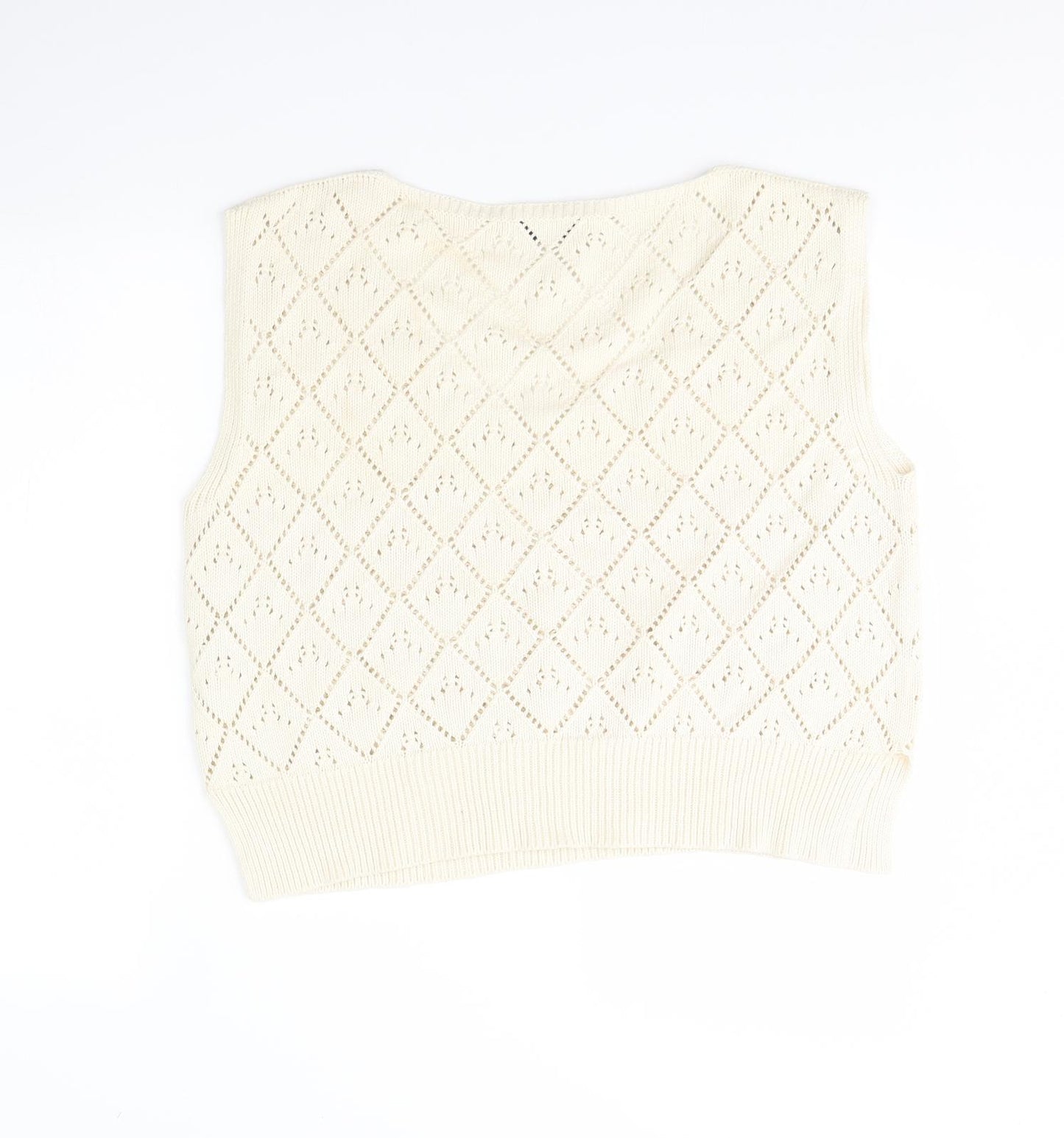 Stradivarius Womens Beige   Pullover Jumper Size M