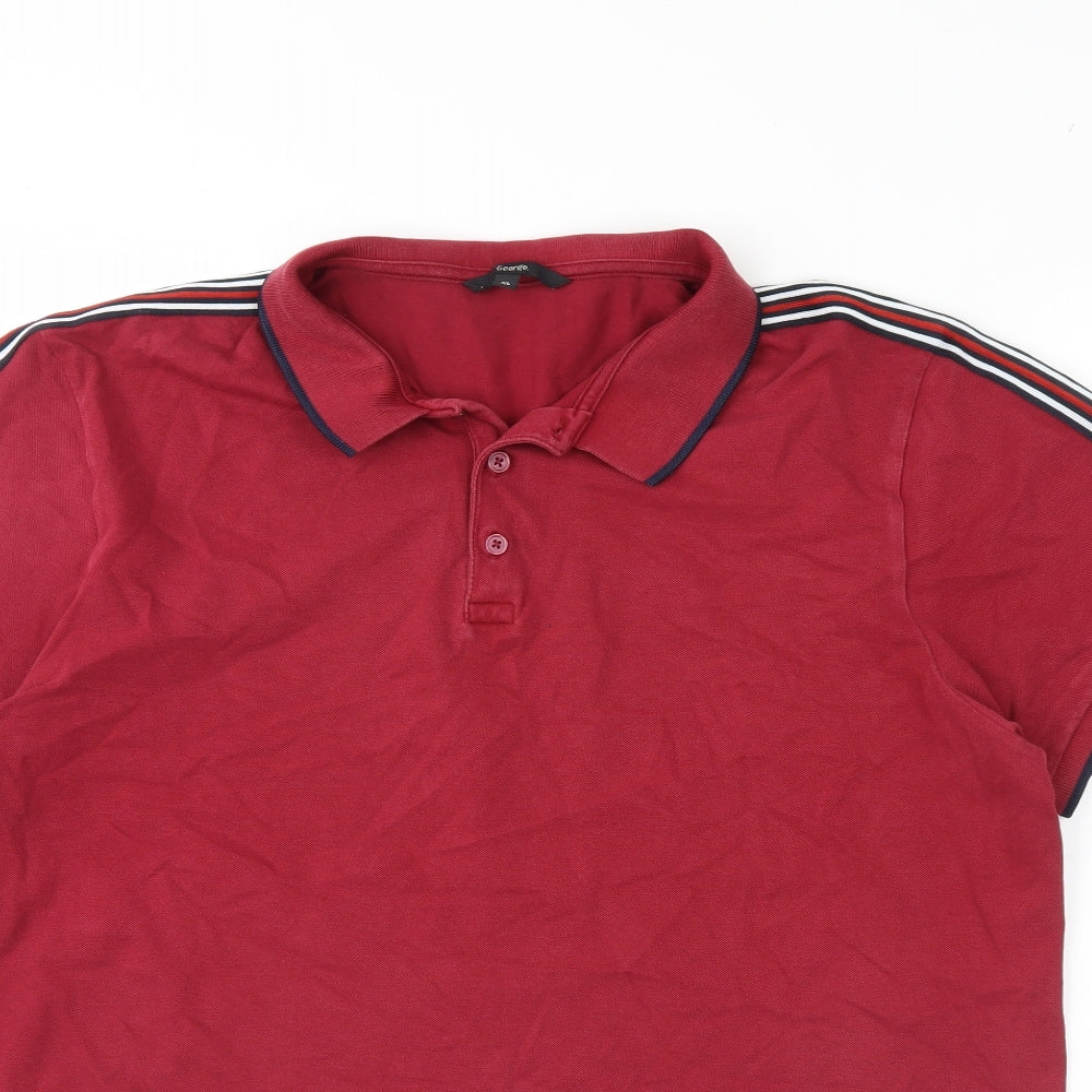 George Mens Red    T-Shirt Size XL