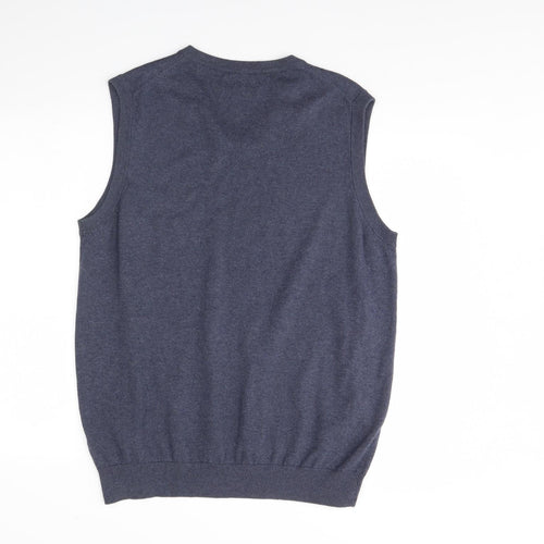 Lincoln Mens Blue   Pullover Jumper Size L