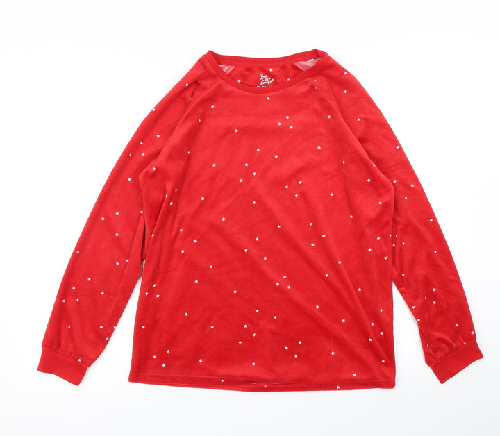 Love to Lounge Womens Red Polka Dot  Top Pyjama Top Size S