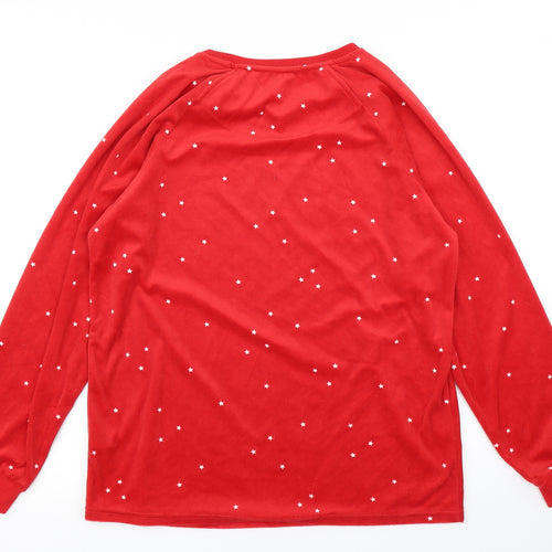 Love to Lounge Womens Red Polka Dot  Top Pyjama Top Size S