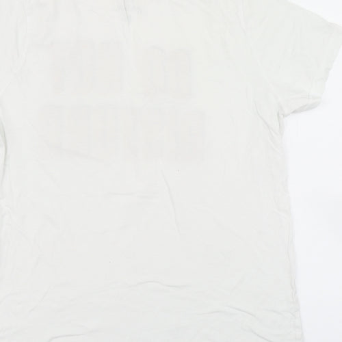 F&F Boys White   Basic T-Shirt Size 13-14 Years