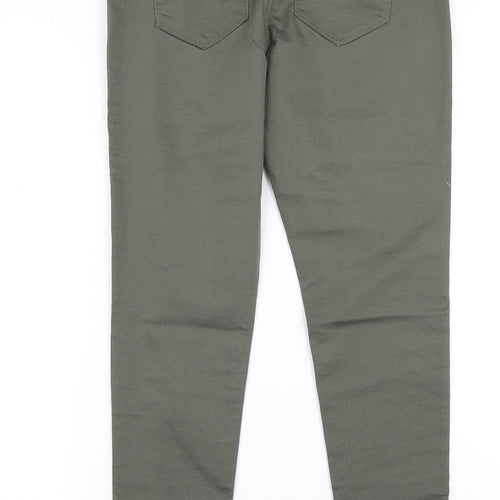 Denim Co Womens Green  Denim Jegging Jeans Size 12 L27 in