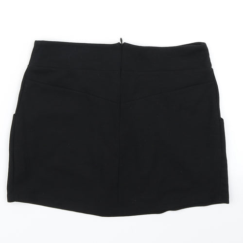 Miss Selfridge Womens Black   Mini Skirt Size 12