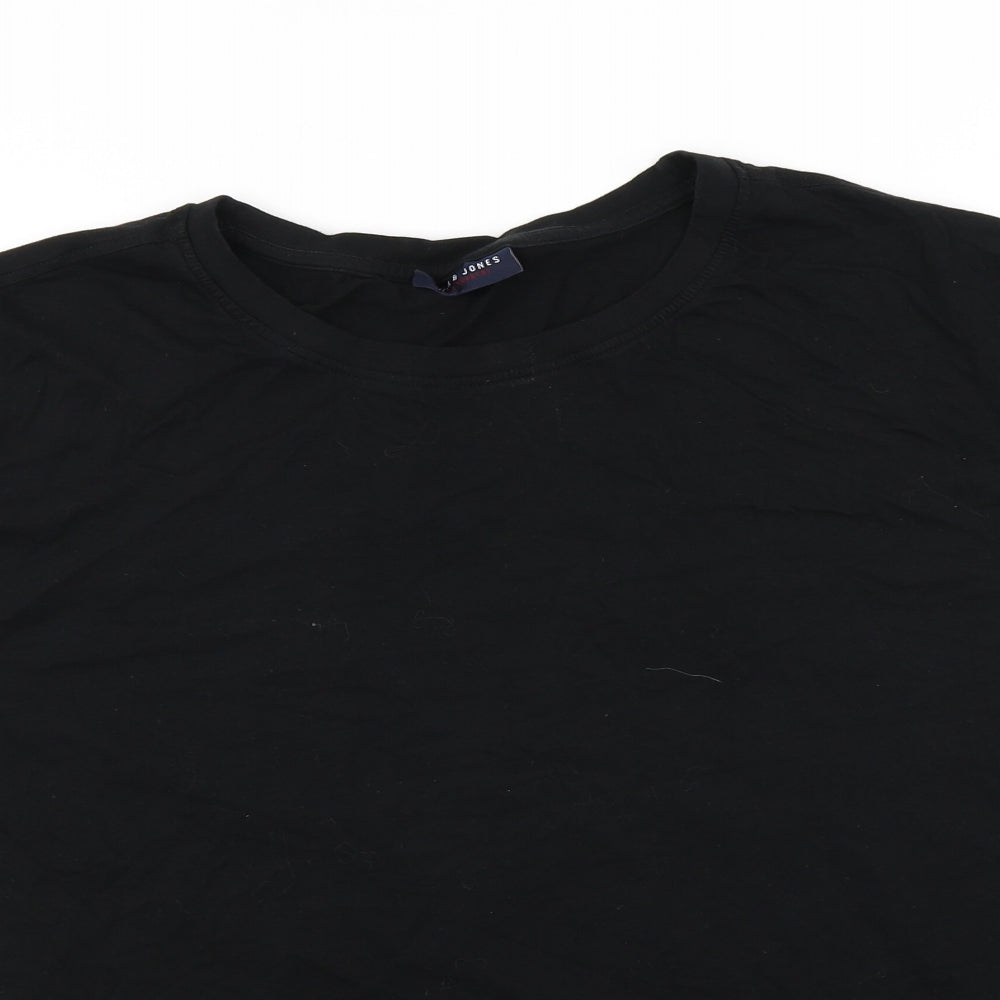 Smith & Jones Mens Black    T-Shirt Size Big 6X