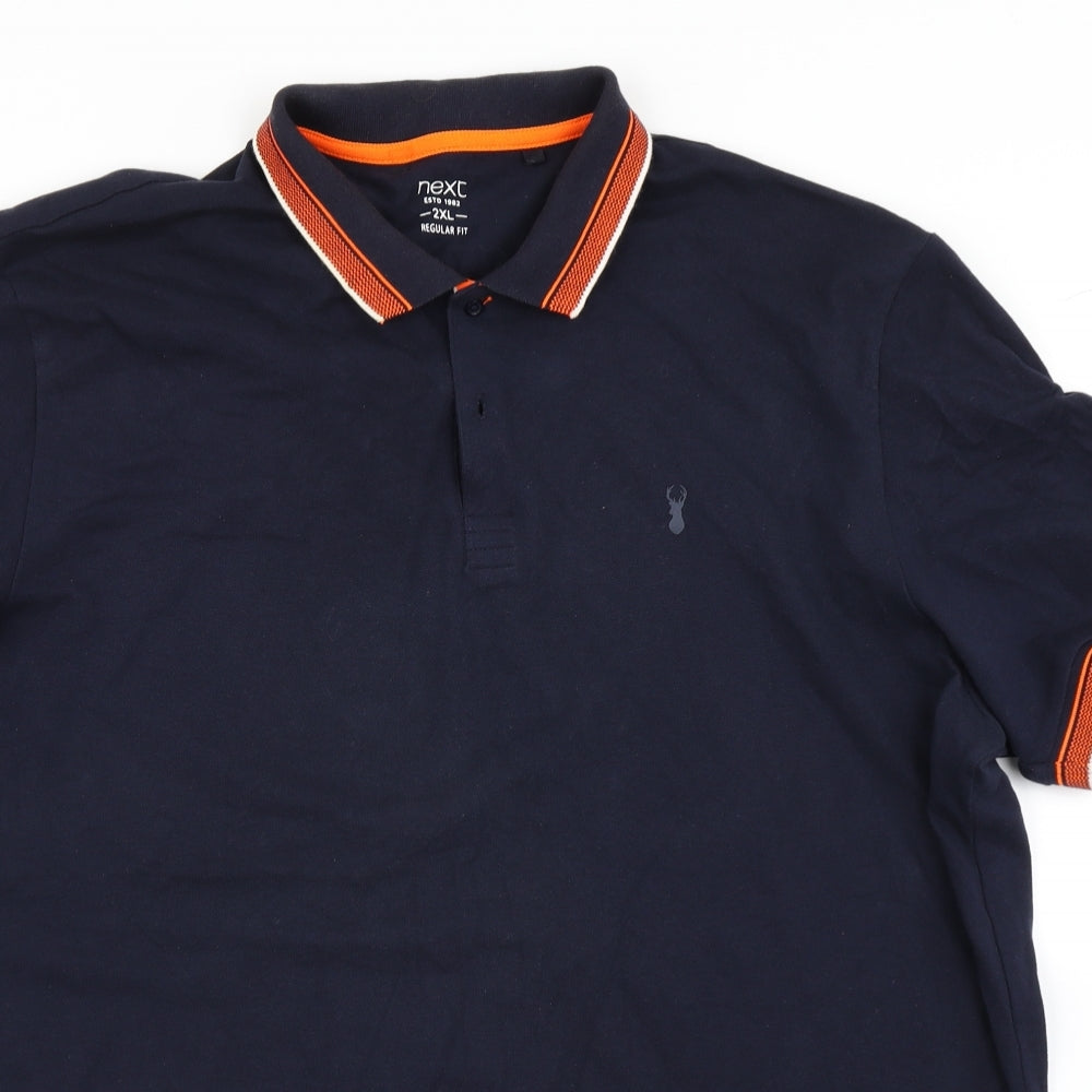 NEXT Mens Blue    Polo Size 2XL