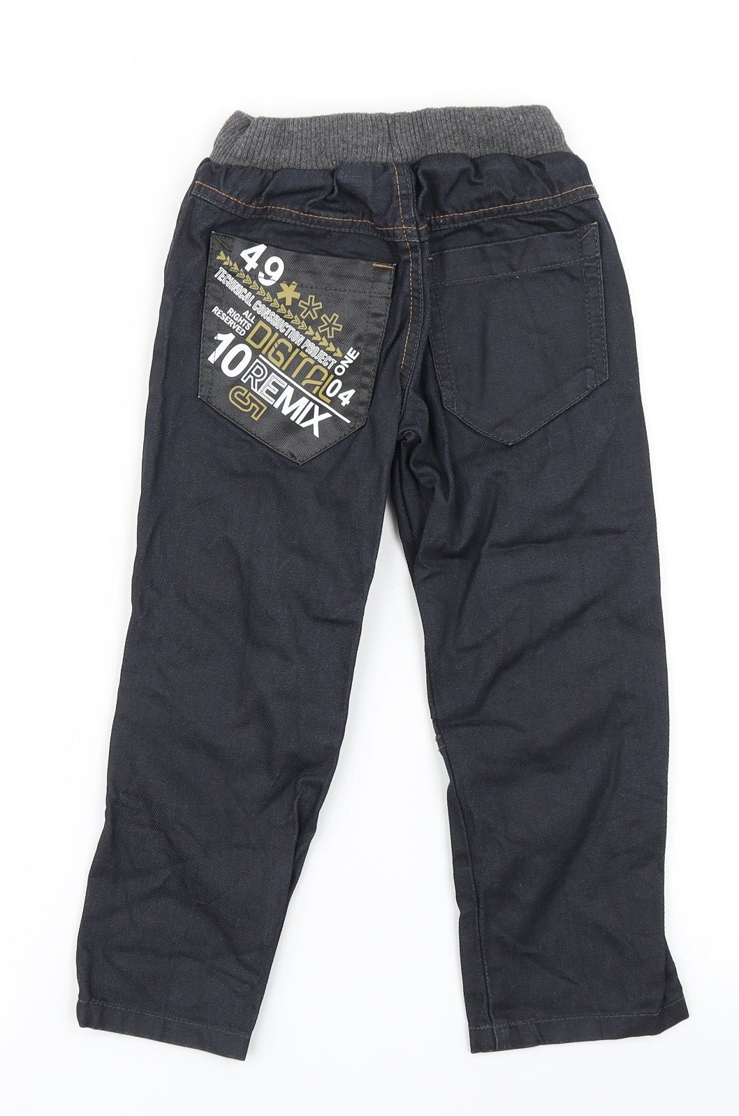 George Boys Blue  Denim Straight Jeans Size 4-5 Years