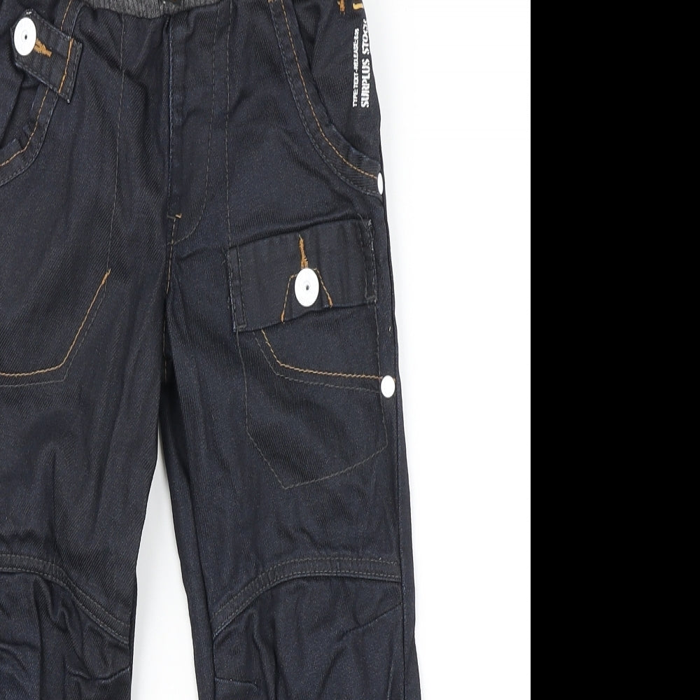 George Boys Blue  Denim Straight Jeans Size 4-5 Years