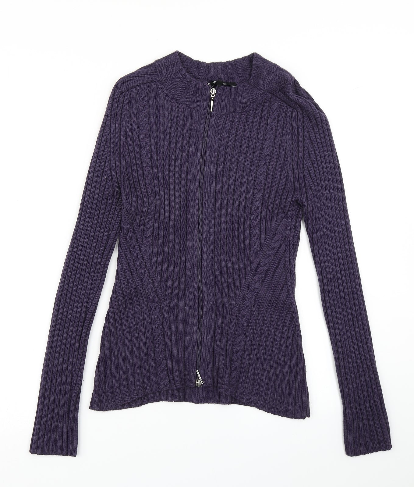 GARDEUR Womens Purple  Knit Cardigan Jumper Size 10