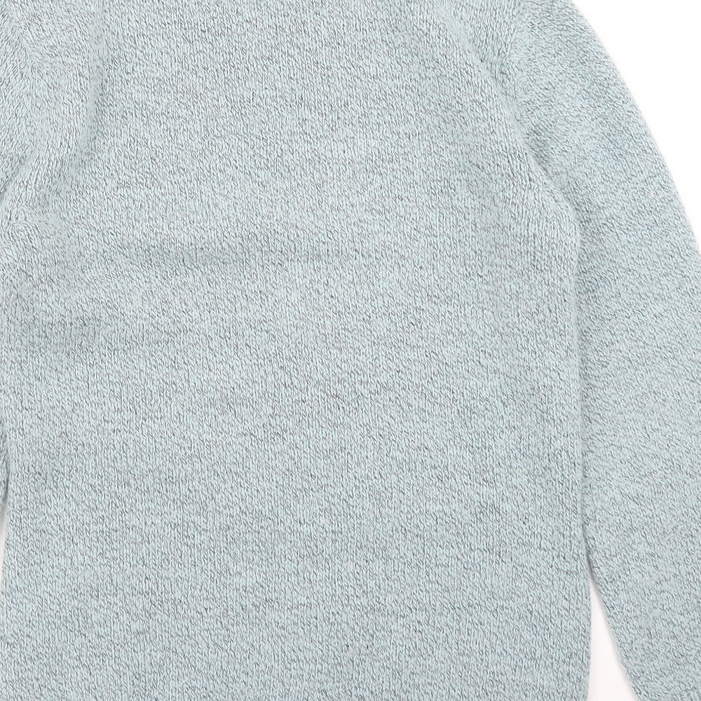 Damart Womens Blue  Knit Pullover Jumper Size 10