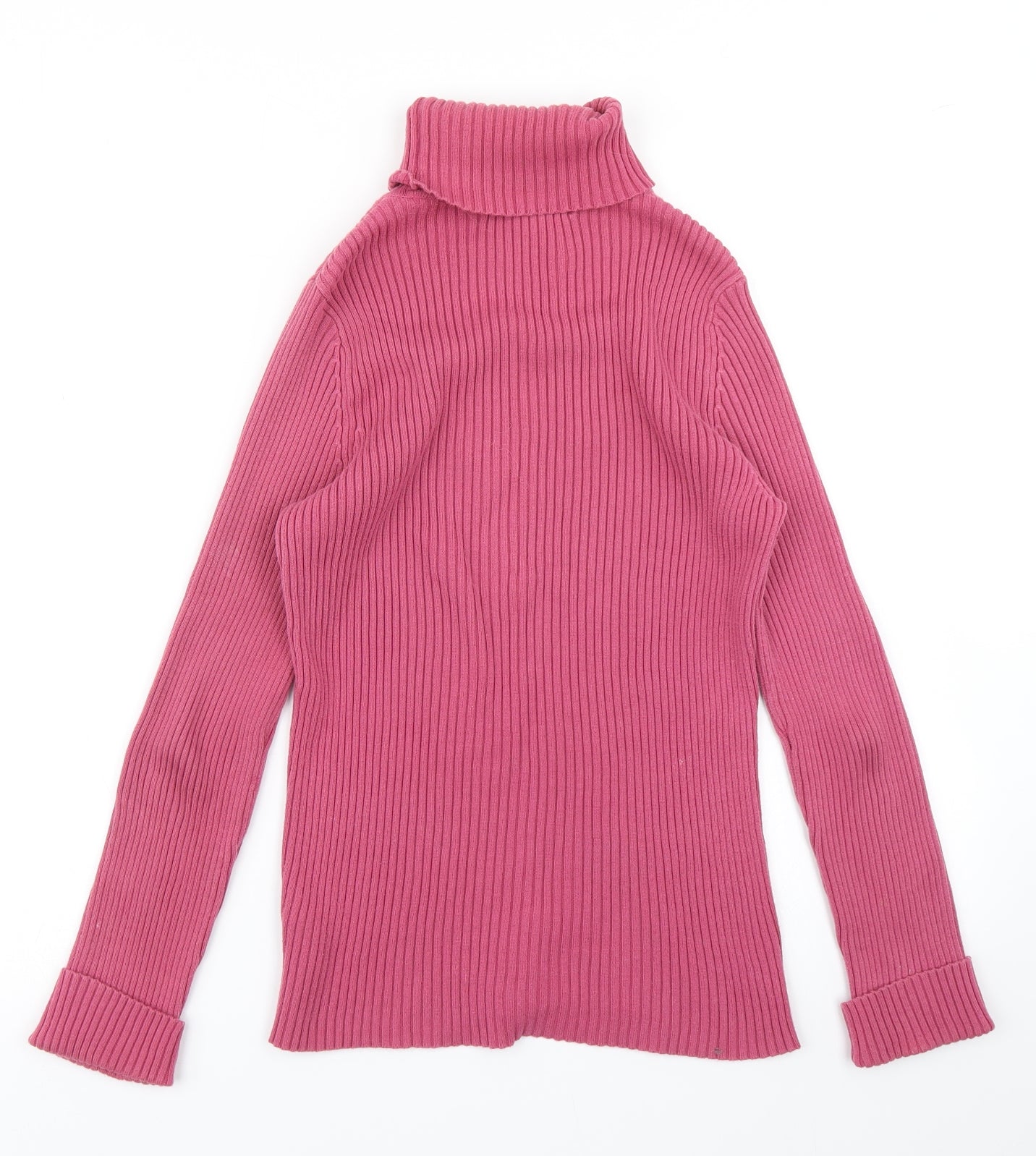 Casual Club Womens Pink  Knit Pullover Jumper Size 12