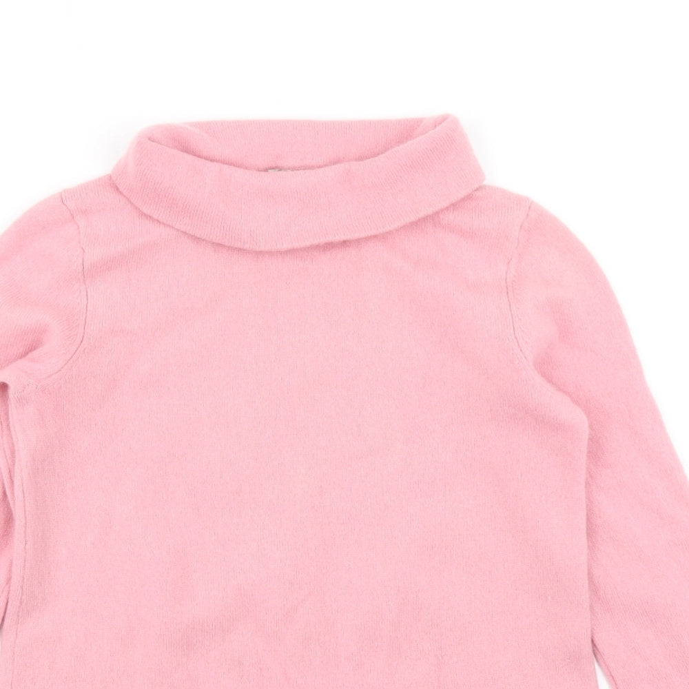 Hobbs Womens Pink  Knit Pullover Jumper Size S