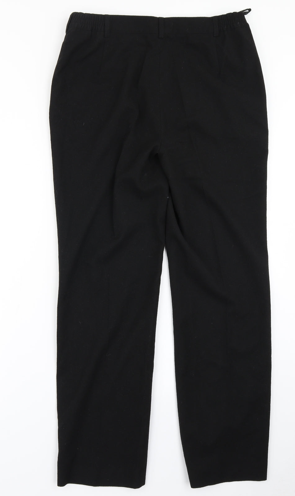 Gerke Womens Black   Dress Pants Trousers Size 12 L28 in
