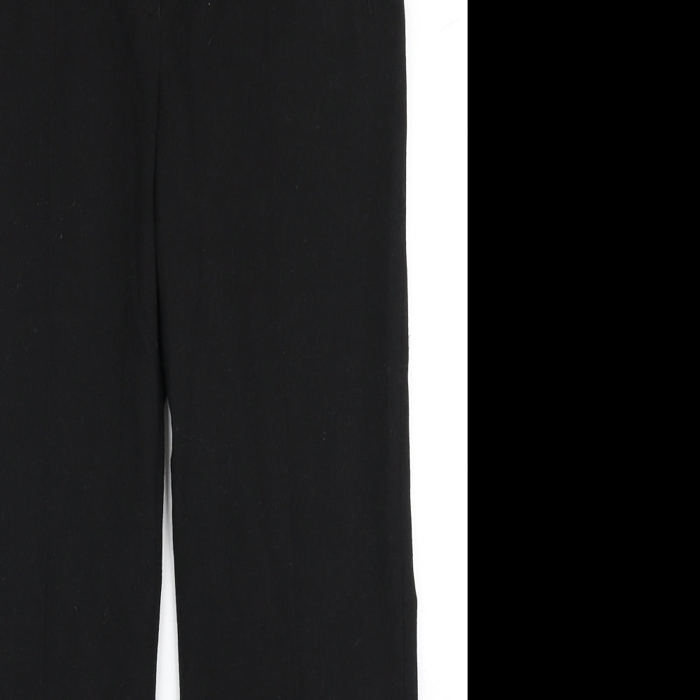 Gerke Womens Black   Dress Pants Trousers Size 12 L28 in