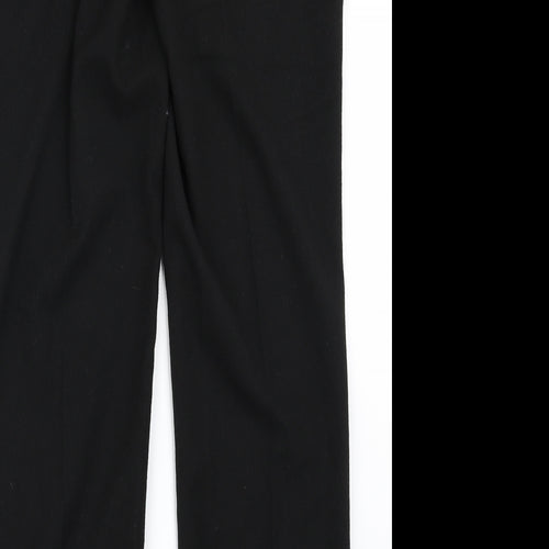 Gerke Womens Black   Dress Pants Trousers Size 12 L28 in