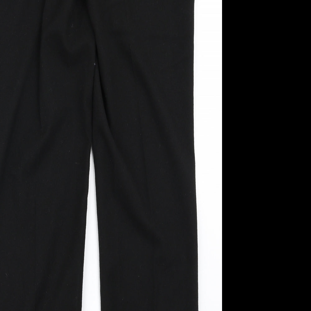 Gerke Womens Black   Dress Pants Trousers Size 12 L28 in