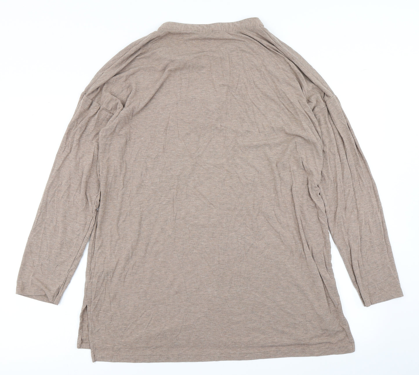 Papaya Womens Brown   Basic T-Shirt Size M