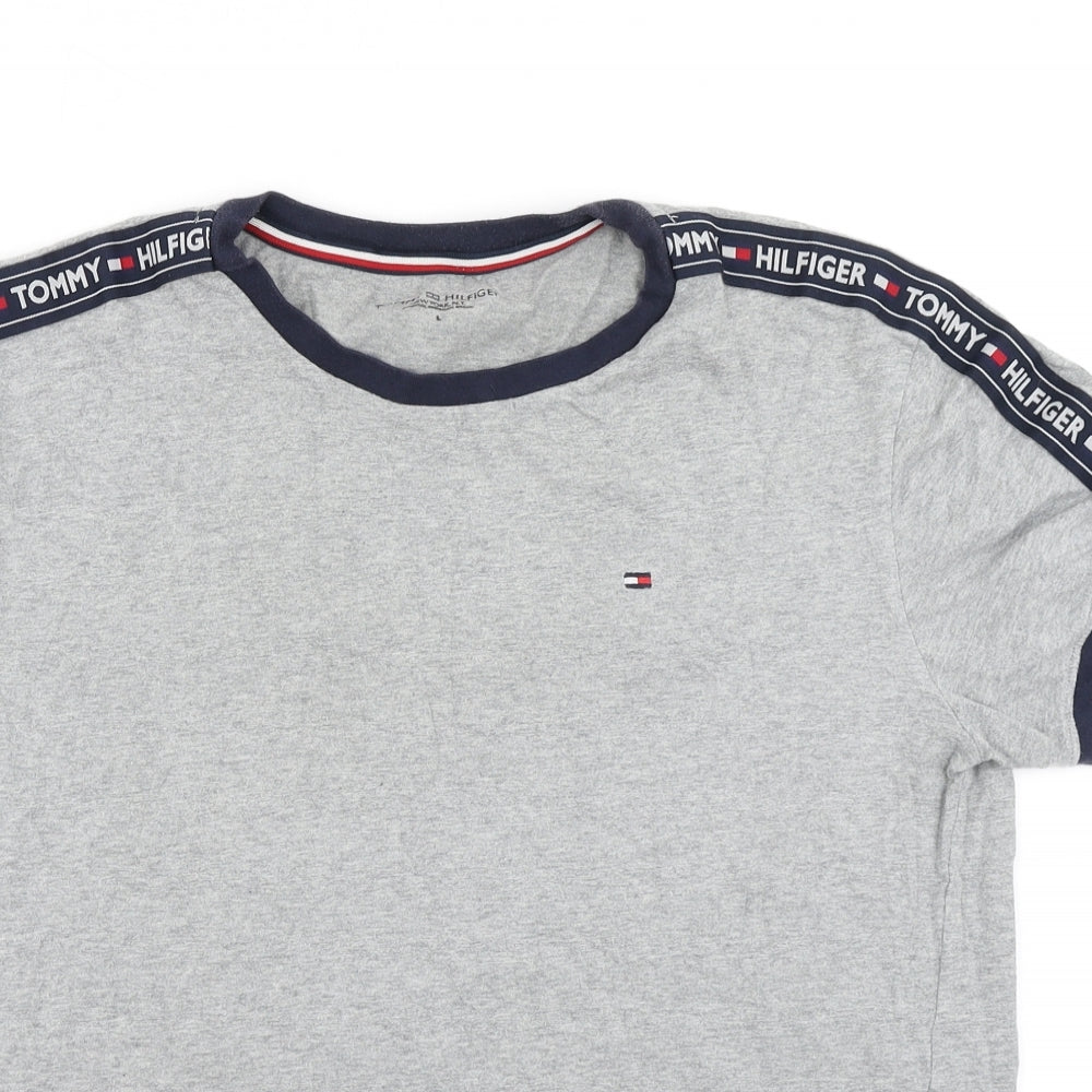 Tommy Hilfiger Mens Grey    T-Shirt Size L