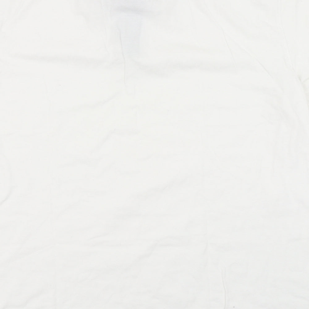 Peacocks Mens White    Polo Size L