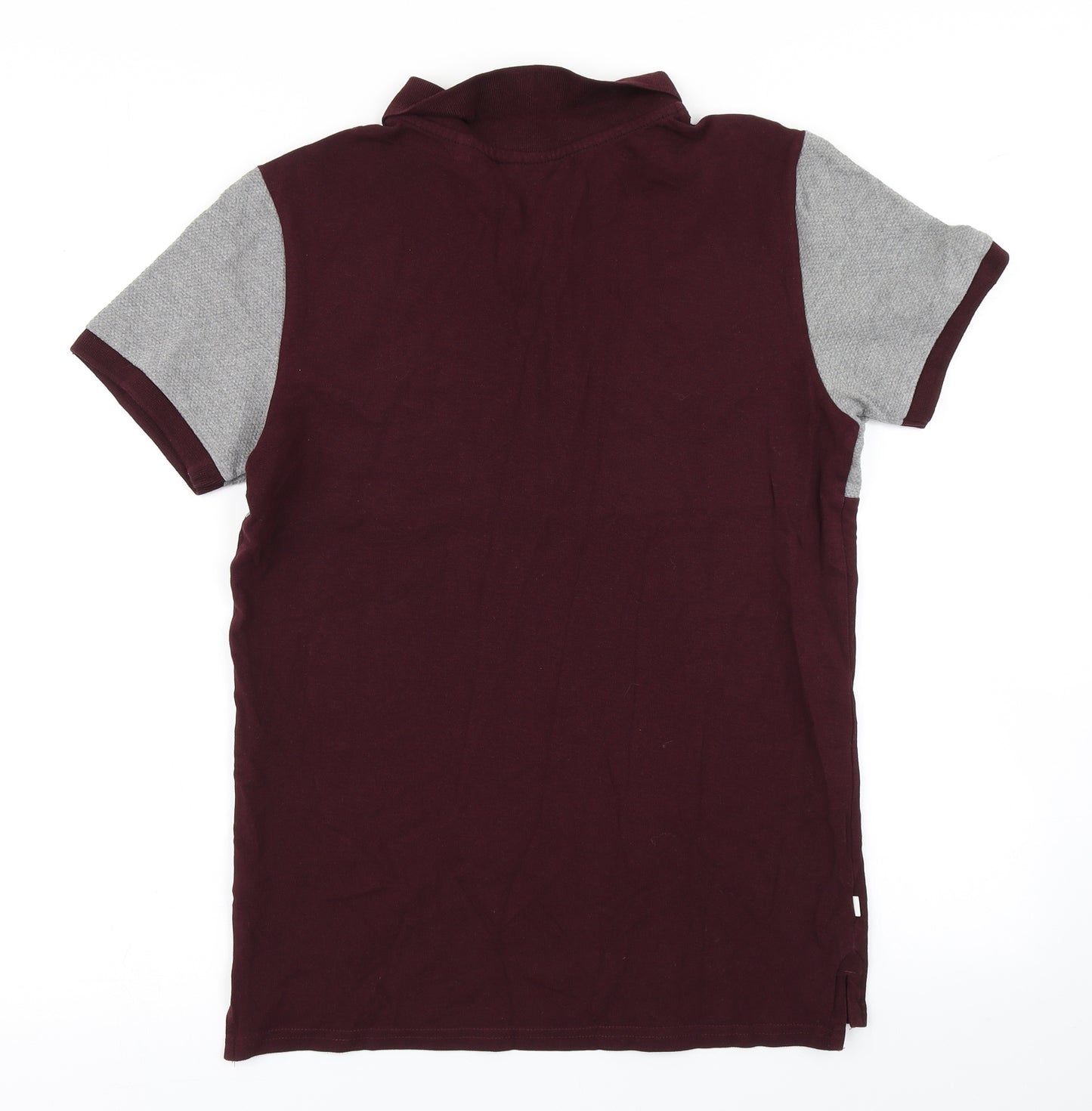 Le Shark Mens Purple Colourblock   Polo Size M