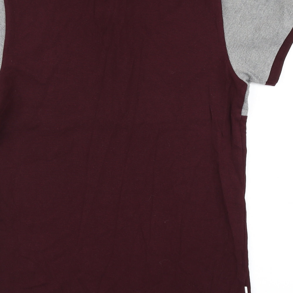 Le Shark Mens Purple Colourblock   Polo Size M