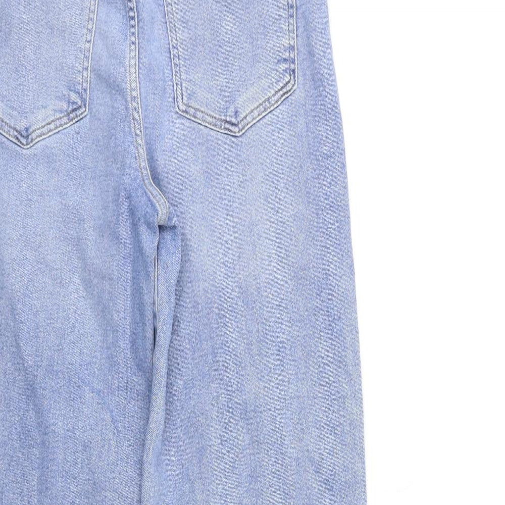 George Womens Blue  Denim Mom Jeans Size 12 L28 in