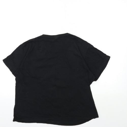 kenya Womens Black   Basic T-Shirt Size S