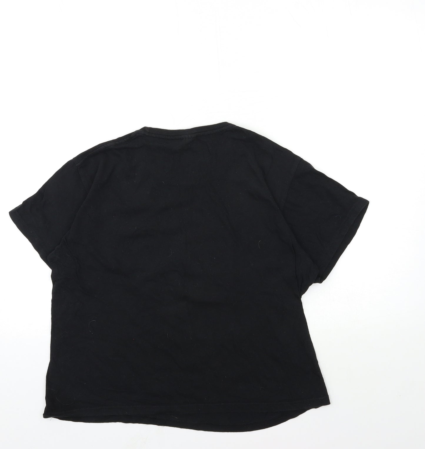 kenya Womens Black   Basic T-Shirt Size S