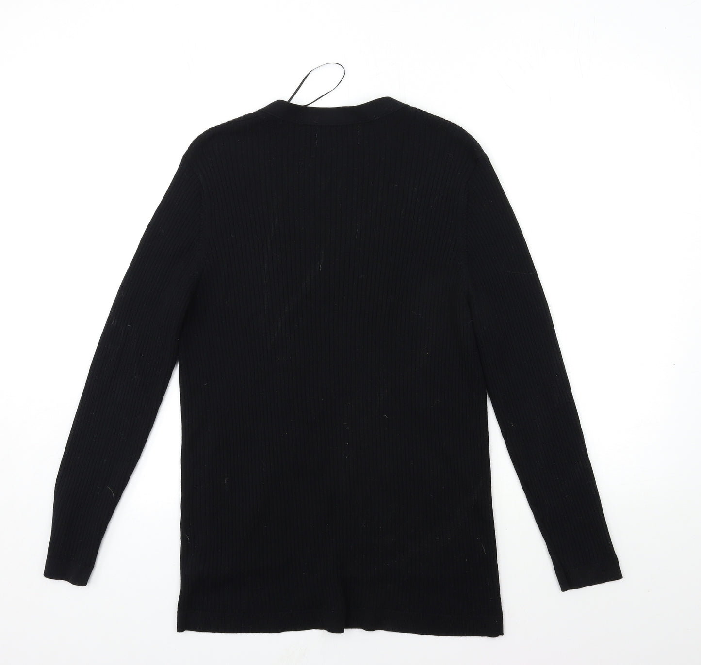Marks and Spencer Womens Black   Cardigan Jumper Size L