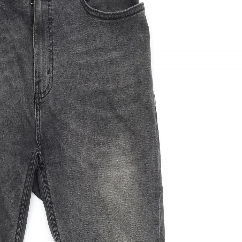 Burton Mens Grey  Denim Skinny Jeans Size 34 in L28 in
