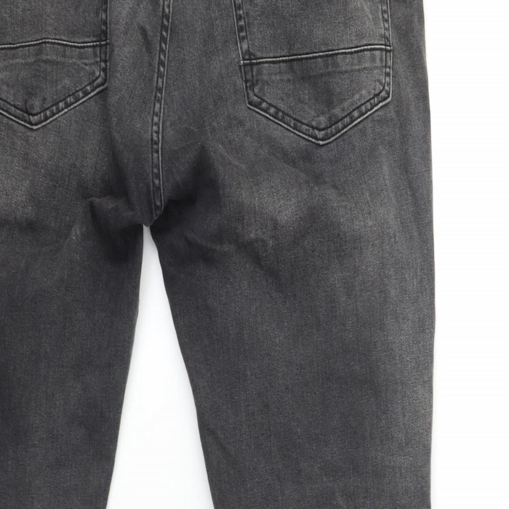 Burton Mens Grey  Denim Skinny Jeans Size 34 in L28 in