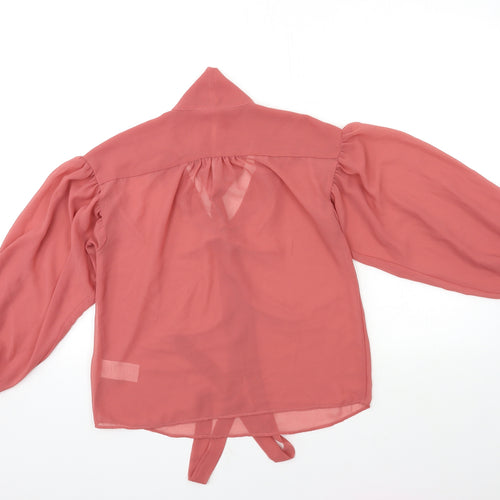ALL ABOUT YOU Womens Pink   Basic Blouse Size S