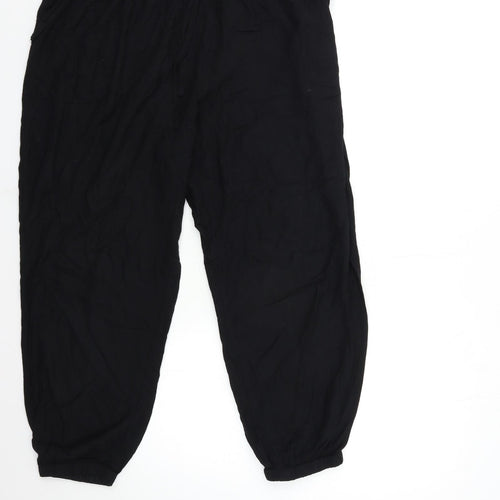 Simply Be Womens Black   Jogger Trousers Size 42 in L26 in