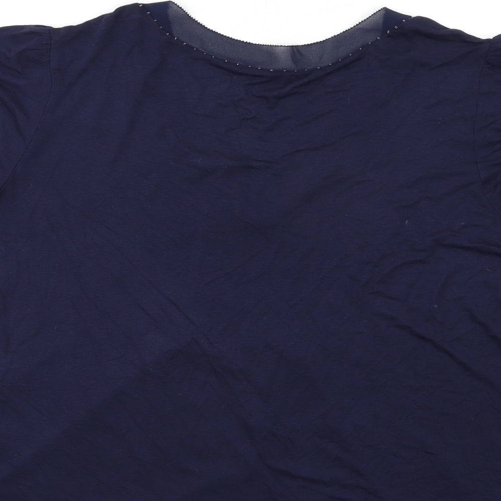 Monsoon Womens Blue   Basic Blouse Size 16