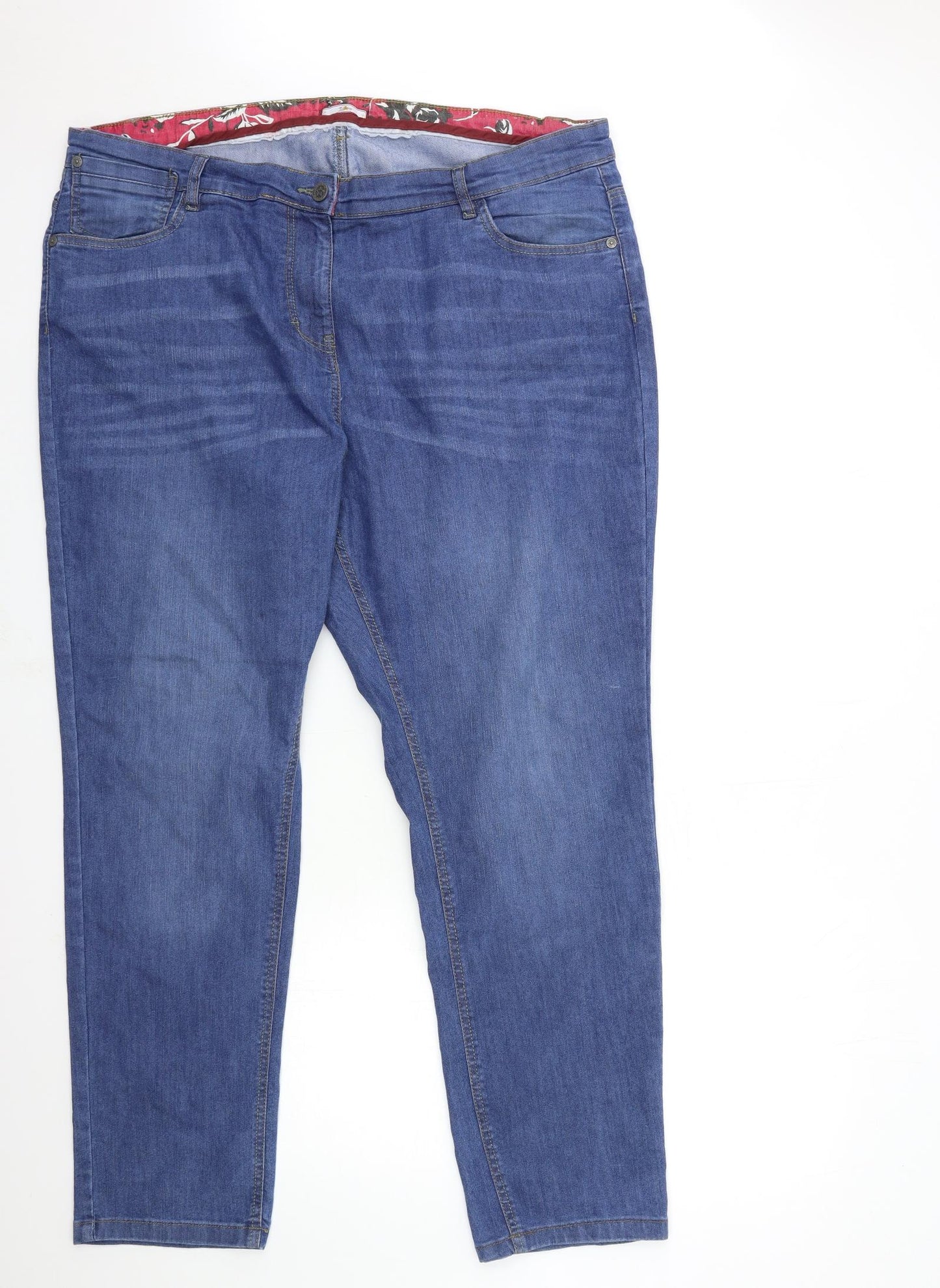 Joe Browns Womens Blue  Denim Skinny Jeans Size 24 L32 in