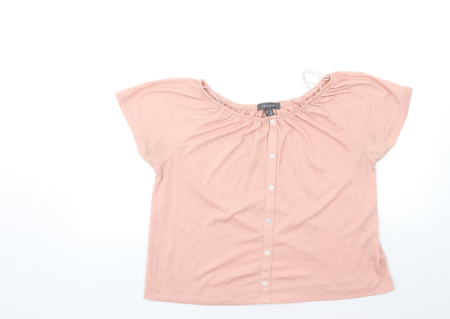 Primark Womens Pink   Basic Blouse Size 12