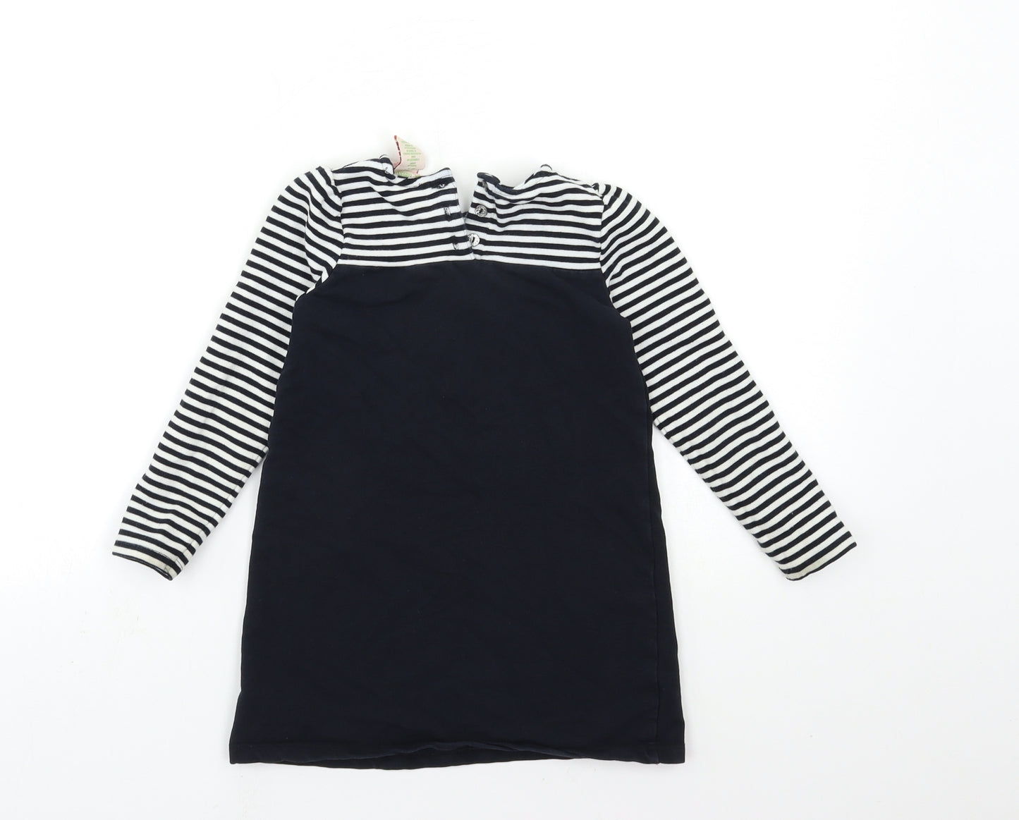 Gillian's Closet Girls Blue Striped  A-Line  Size 4 Years