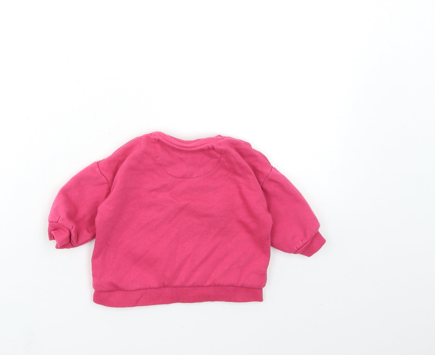 FRED & FLO Baby Pink   Pullover Jumper Size 0-3 Months