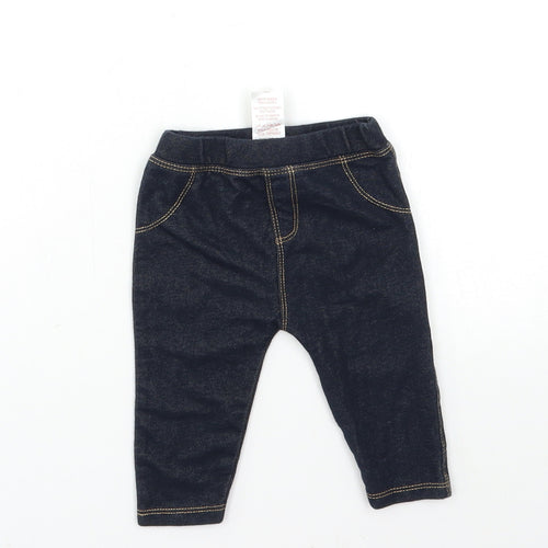 lullaby Baby Beige  Denim Pedal Pusher Jeans Size 0-3 Months