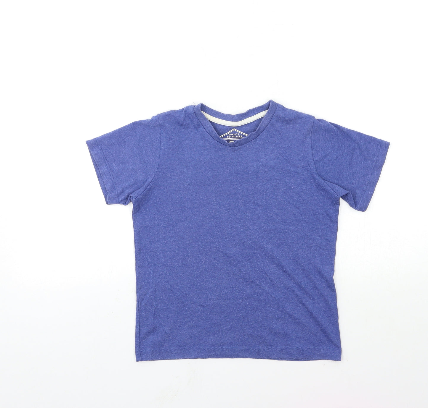 Matalan Boys Blue   Basic T-Shirt Size 6 Years
