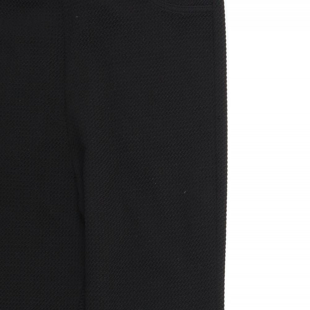 M&Co Womens Black   Trousers  Size 16 L27 in