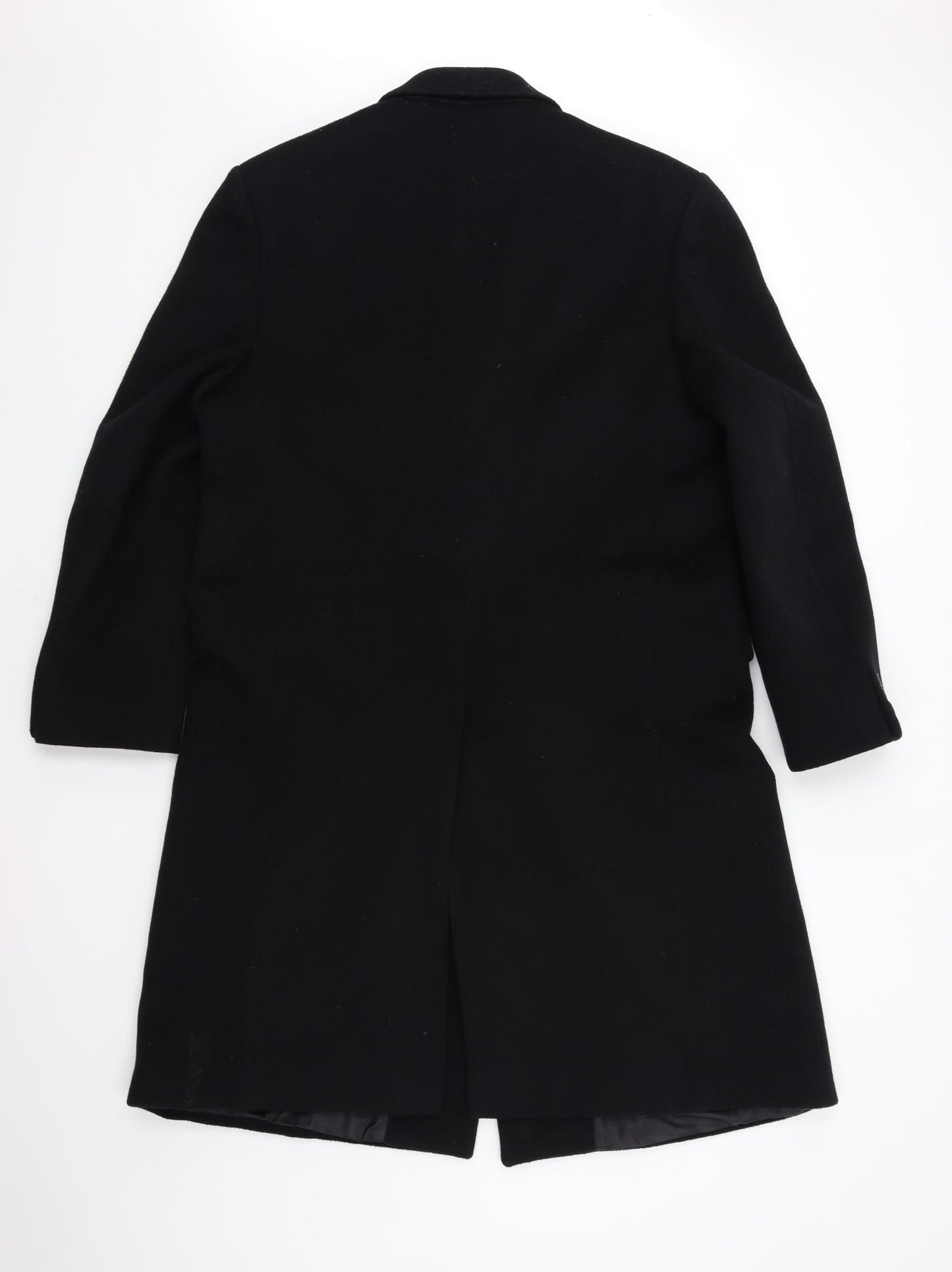 Mr Harry Mens Black   Overcoat Coat