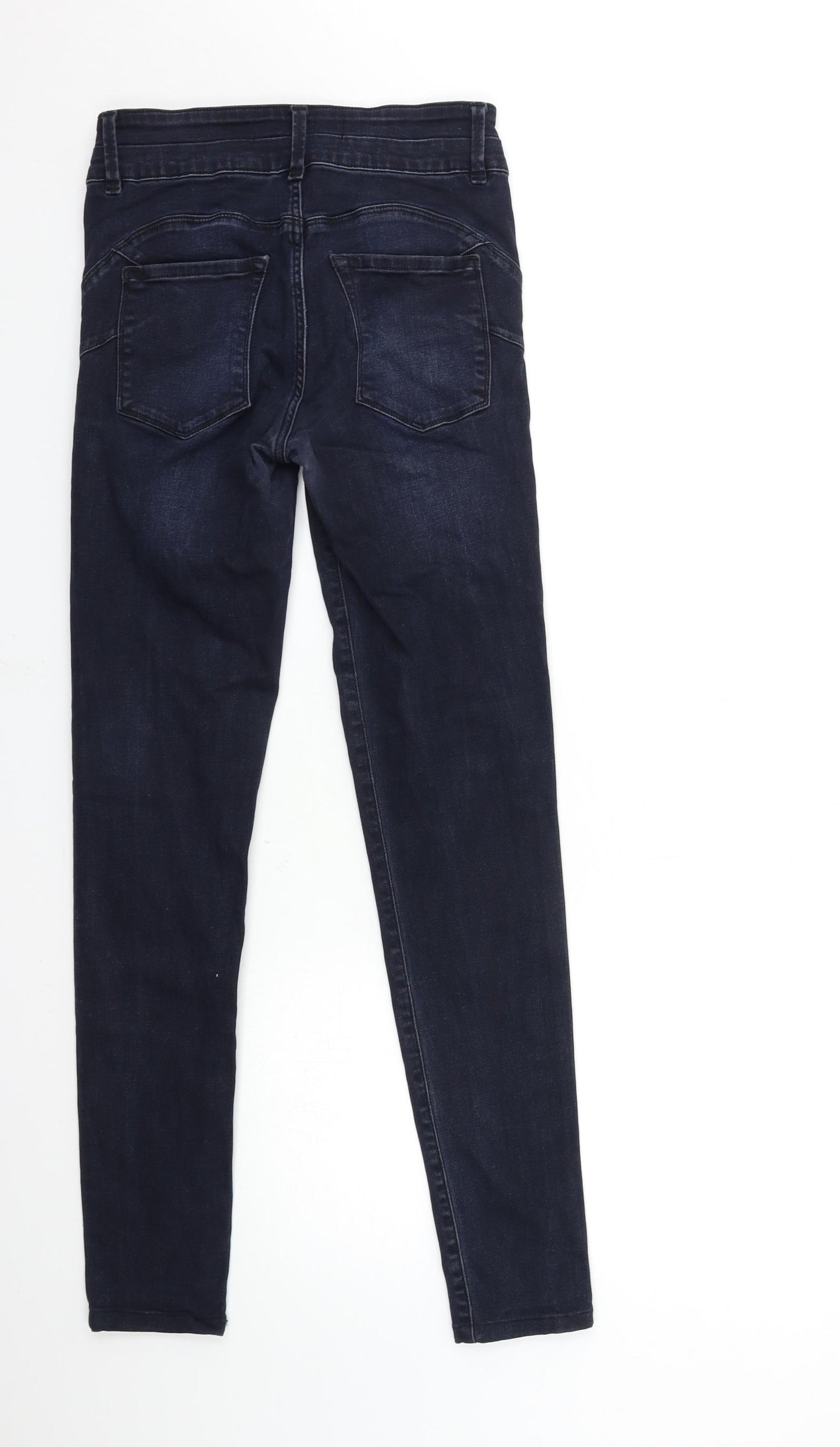 NEXT Womens Blue  Denim Skinny Jeans Size 10 L30 in