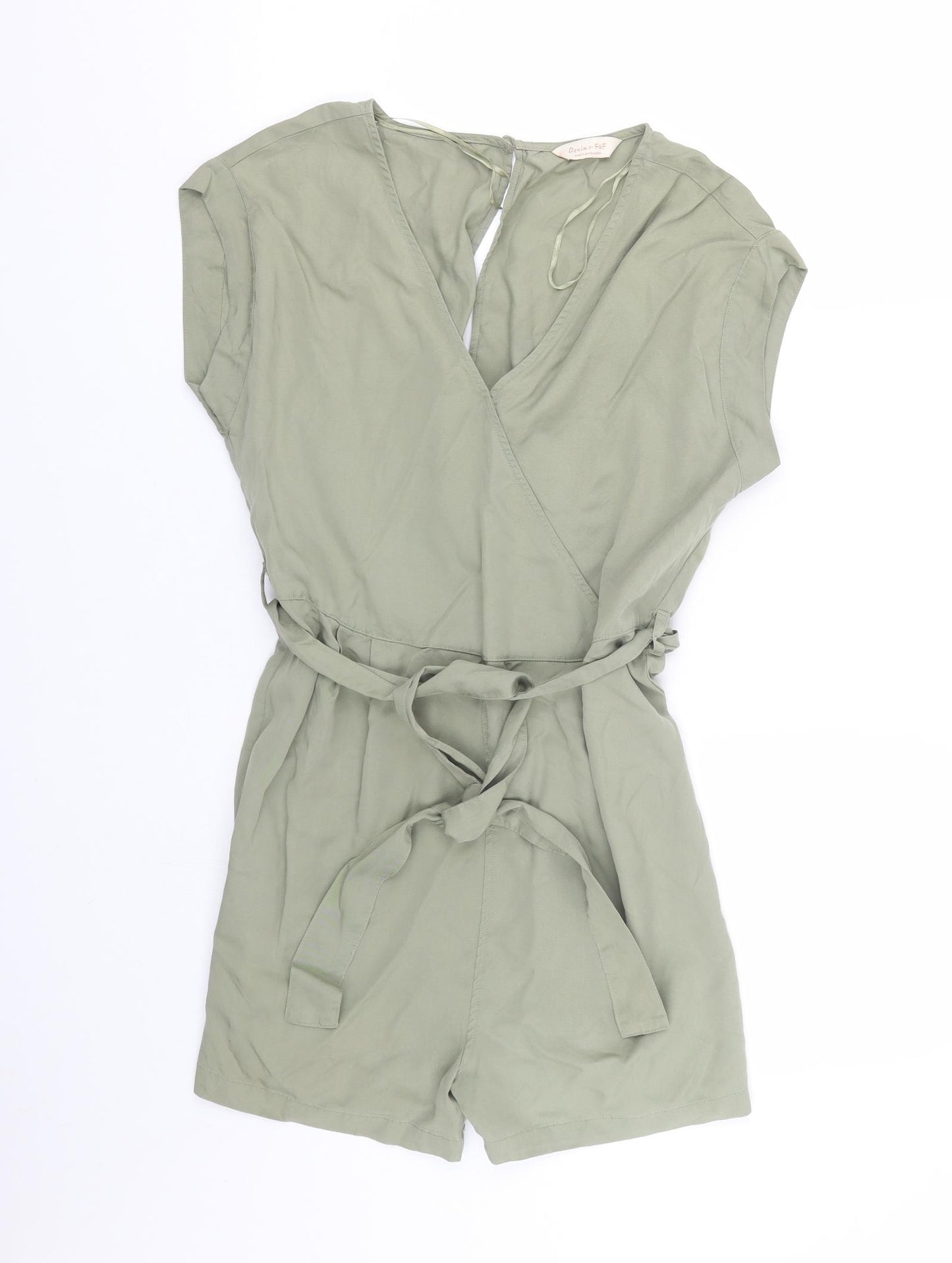 F&F Womens Green   Playsuit One-Piece Size 10