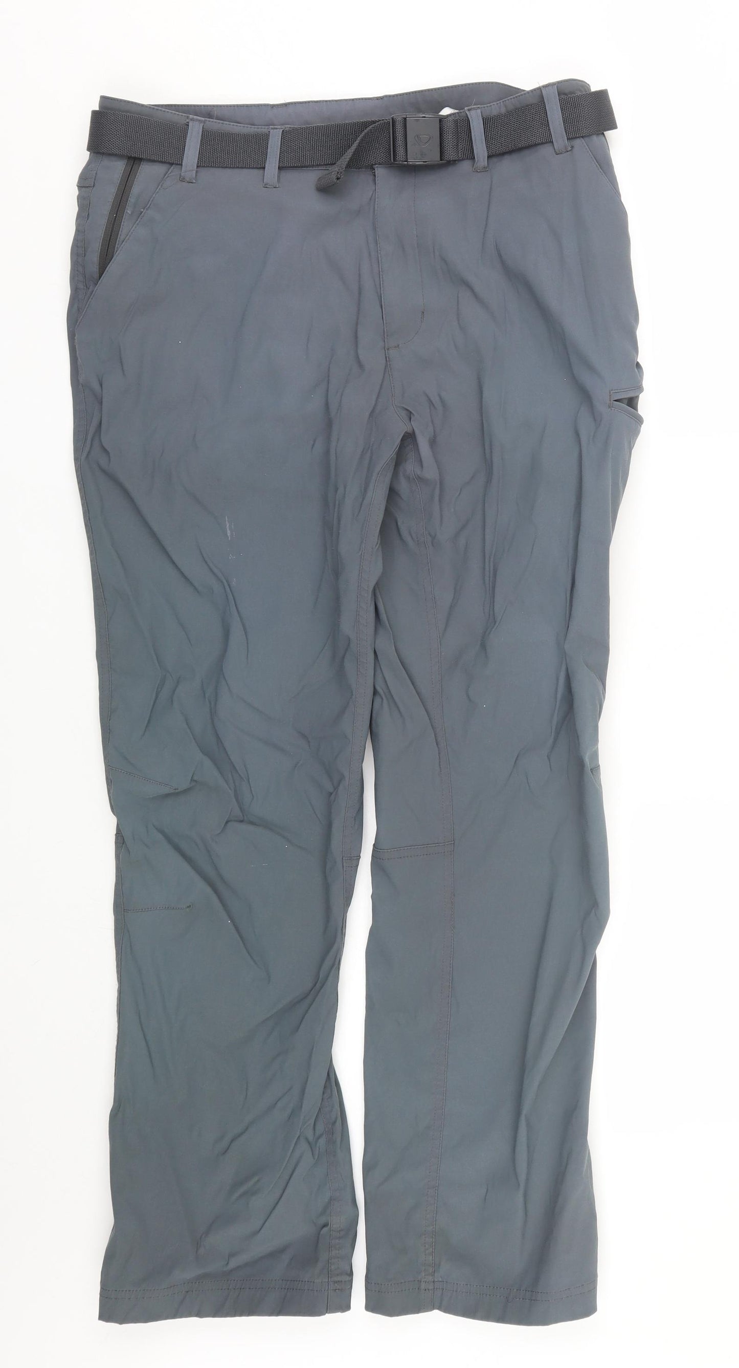 brasher Mens Grey   Rain Trousers Trousers Size 36 L29 in